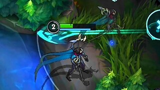 In just two minutes, the challenge is reversed to the point of breaking defense