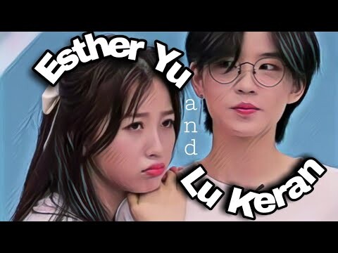 ESTHER YU and LU KERAN SWEET MOMENTS #YouthWithYou