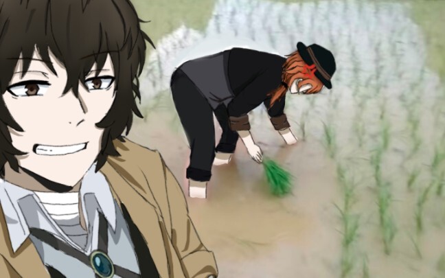 My dog can plant rice seedlings now~~