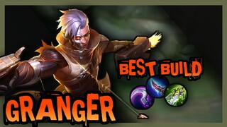 GRANGER GAMEPLAY - TRY THIS ITEM BUILD! MOBILE LEGENDS BANG BANG (GAMEPLAY)