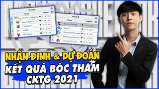 VĂN TÙNG NHẬN ĐỊNH VỀ KẾT QUẢ BỐC THĂM CKTG 2021 VÀ DỰ ĐOÁN KẾT QUẢ | BLV VĂN TÙNG