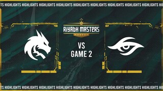 Game 2 Highlights: Team Secret vs Team Spirit | BO3 | Riyadh Masters 2022 Group Stage