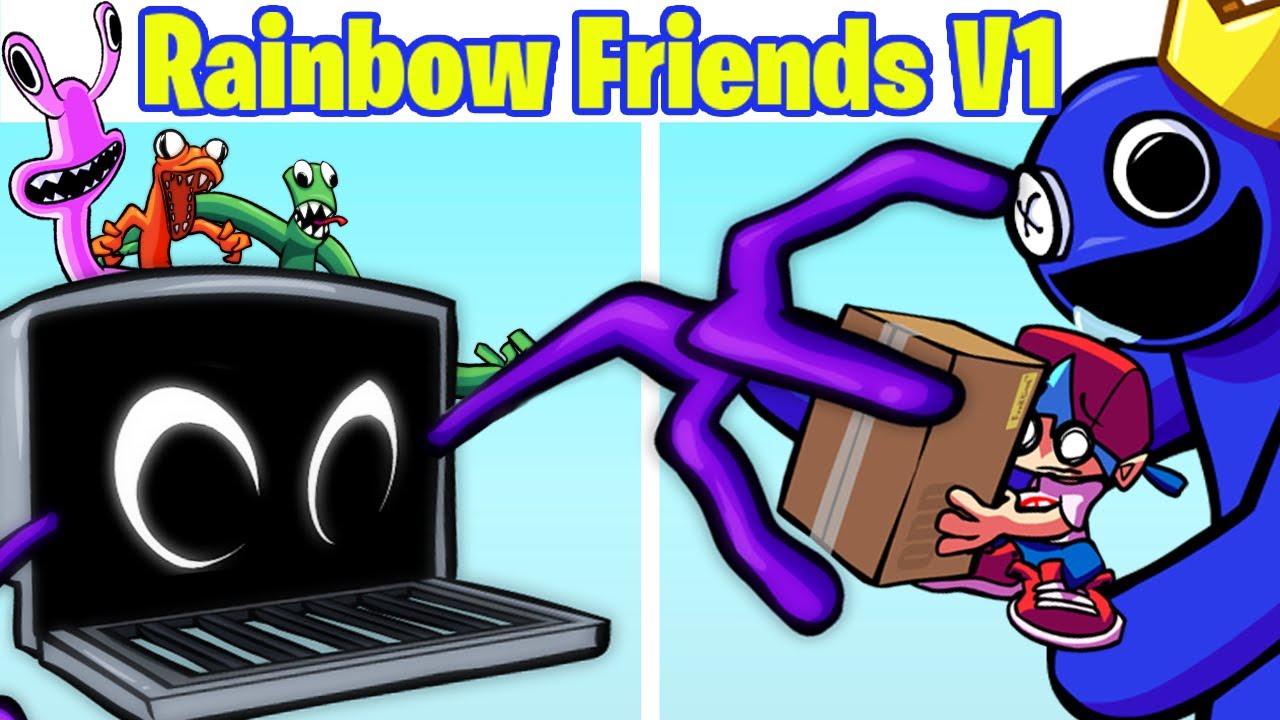 Friday Night Funkin' VS Rainbow Friends Full Week (Roblox) (FNF Mod) 