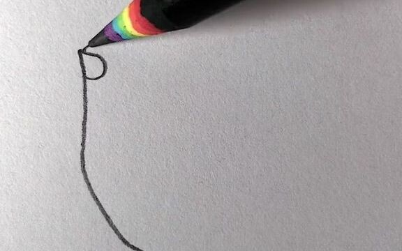 How to draw the middle finger?
