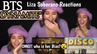 LIZA SOBERANO REACTION to Bts (방탄소년단)  DYNAMITE' Official MV