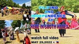 FILIPINO AND INDEPENDENCE DAY | SINULOG FESTIVAL | GWANGJU JEOLLANAM-DO SOUTH KOREA🇰🇷🇵🇭