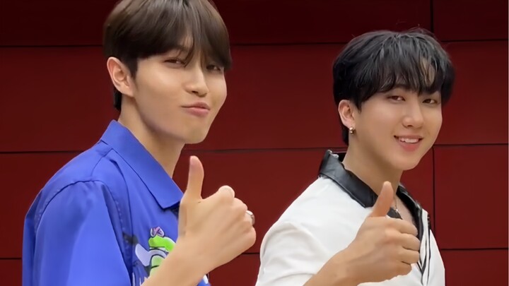 Xu Zhangbin x Kim Jae-hwan Tantangan Tari S-Class+Lucky