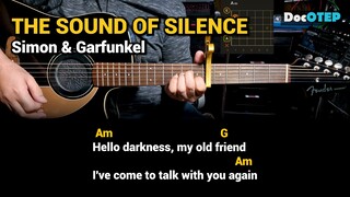 The Sound of Silence - Simon & Garfunkel (1964) Easy Guitar Chords Tutorial with Lyrics Part 3 SHORT