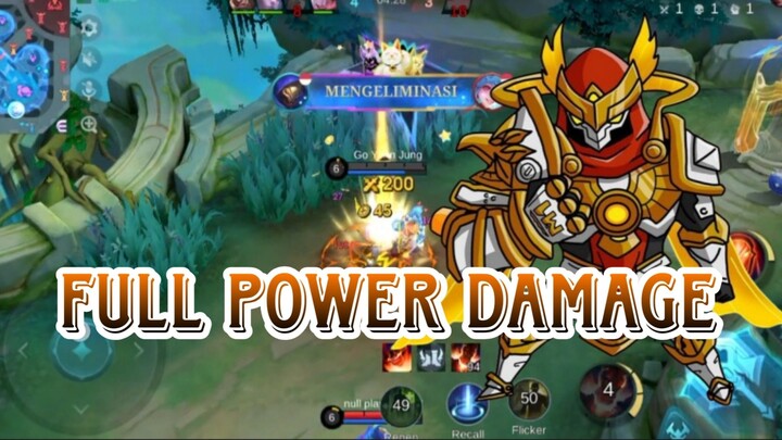 FULL POWER DAMAGE