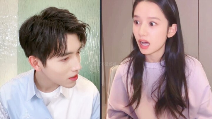 Hahahaha, the way these two awkwardly chat and try hard to play their roles just makes it even sweet