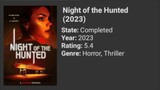 night of the hunted 2023 by eugene