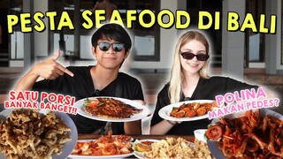 LHO KOK GINI?! - Reaksi Orang Rusia Cobain Seafood di Bali