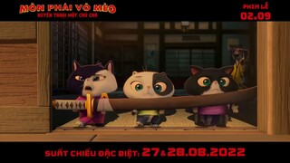 MÔN PHÁI VÕ MÈO: HUYỀN THOẠI MỘT CHÚ CHÓ | TVC Cuteness | ĐANG CHIẾU TẠI RẠP