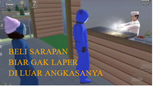 SARAPAN DULU SEBELUM BERANGKAT KE LUAR ANGKASA!!