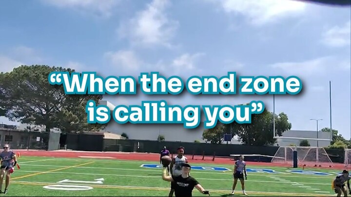 冲向达阵区｜LA Showtime腰旗橄榄球片段 | Chasing the End Zone