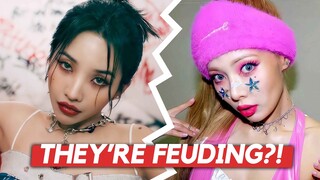 (G)I-DLE Soyeon dissed HyunA? Red Velvet Wendy dating Monsta X Minhyuk? Dongkiz Jaechan accusations