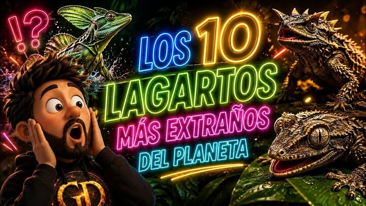 Los Lagartos Más Sorprendentes del Mundo (Top 10)