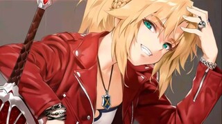 FATE hiệp sĩ nổi loạn Mordred, người đứng đầu Hiệp sĩ Bàn tròn, Arturia Pendragon, người đứng đầu võ