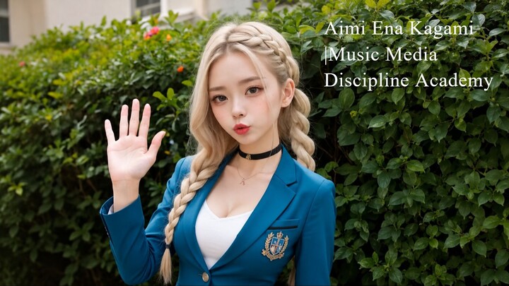 Hi! I’m Aimi Ena Kagami 💙 | Welcome to | Music Media Discipline Academy MMDA