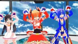 【MMD怪盗天使ツインエンジェル】ツインエンジェルでお願いダーリン