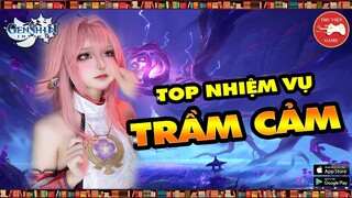 Genshin Impact || TOP 5 NHIỆM VỤ TRẦM CẢM NHẤT...! || Thư Viện Game