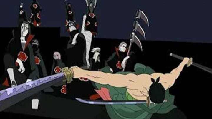 Zoro vs Akatsuki