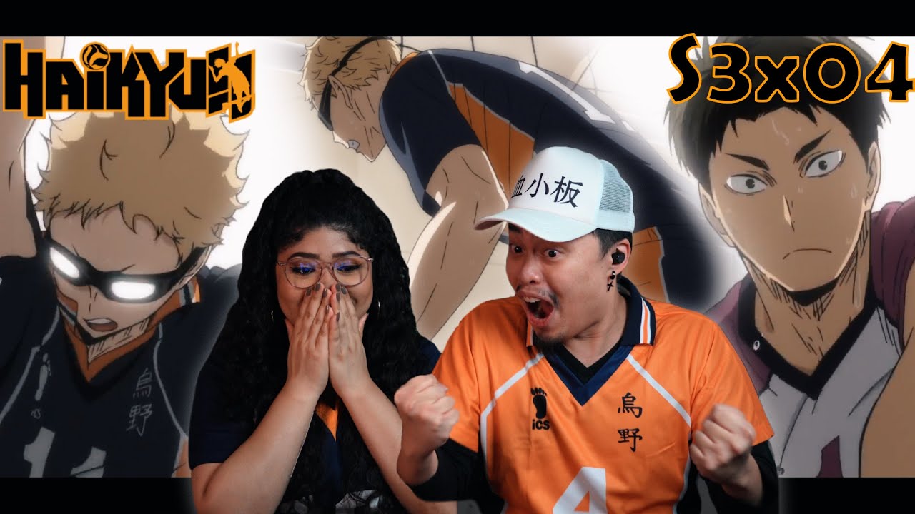 Hinata leveling!! Haikyuu season 4 episode 3 - 4 Reaction 