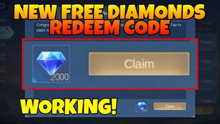 FREE DIAMONDS REDEEM CODE MOBILE LEGENDS MARCH 26 2022 | FREE DIAMONDS IN MOBILE LEGENDS