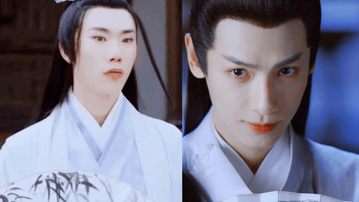 How dare you, director? How dare you make him smile when he is not so good-looking?