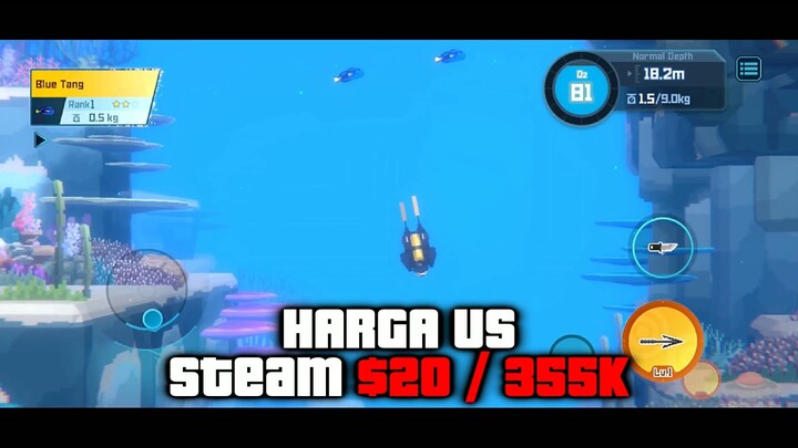 Game Dave The Diver bagus banget di Mobile tapi kemahalan di Android