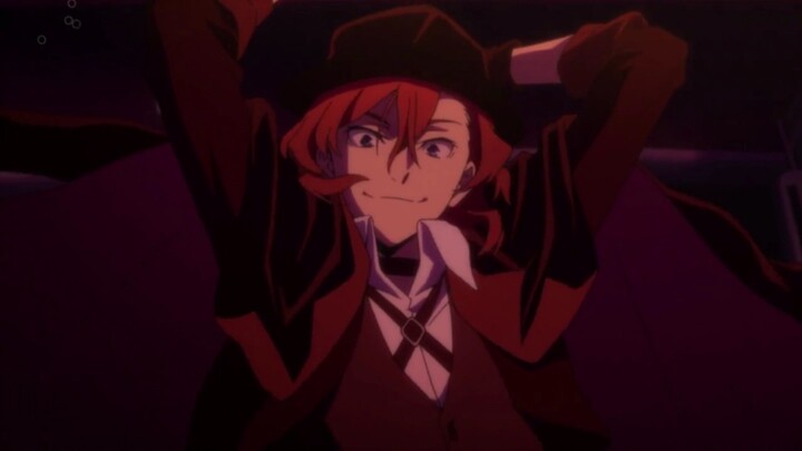 Nakahara Chuuya is so handsome to save the day, one episode and one season