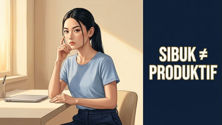 Produktif vs Sibuk: Bedanya yang Jarang Disadari