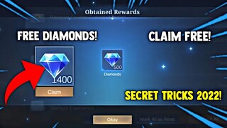 CLAIM FREE 500 DIAMONDS! 2022 NEW EVENT! FREE DIAMONDS (CLAIM NOW!) | Mobile Legends 2022