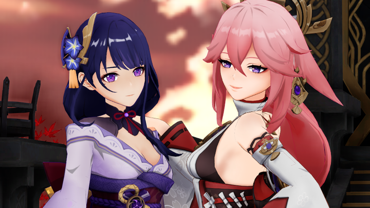 The big fox threatens the shadow with dango milk [Narakamiya Group] [Dangerous Party]