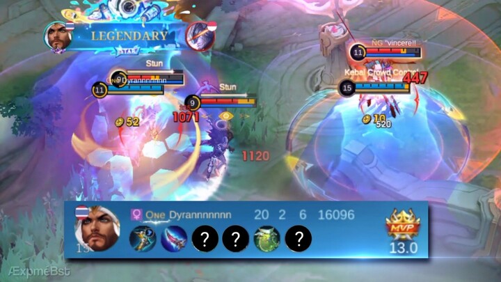 KHALEED HACK DAMAGE😱🗿 SEKALI ULTI, MUSUH AUTO PINDAH ALAM‼️