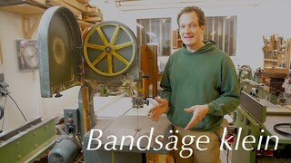 Bandsäge für das Schnitzen in klein, oder müssen es 3000€ sein?
