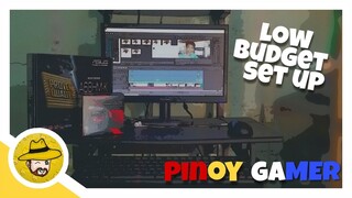 LOW BUDGET SET UP TOUR NI KABAYAN | PINOY GAMING YOUTUBER