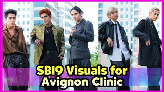 SB19 STRIKING VISUALS as FACES for Avignon Clinic!