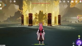 Yae Miko Solo Azhdaha - [Genshin Impact]