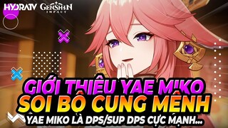 Tin Chính Thức Yae Miko, Video Yae Tiếng Nhật & Phụ Đề Việt & Soi Bộ Cung Mệnh Yae Miko Genshin