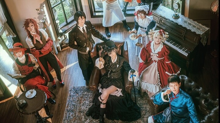 [Black Butler cos group film] What year is it today!? Black Butler group film VLOG!