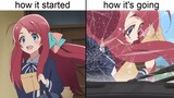 Anime Girl Fails the Isekai Challenge