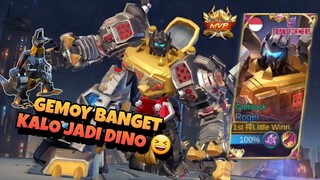 SIAPA MAU DI KEJAR ROGER GRIMLOCK ?? 🙈 || MOBILE LEGENDS