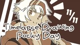 Pocky Day! Drawing Timelapse