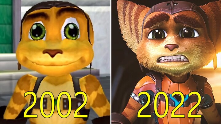 Evolution of Ratchet & Clank Games 2002-2022