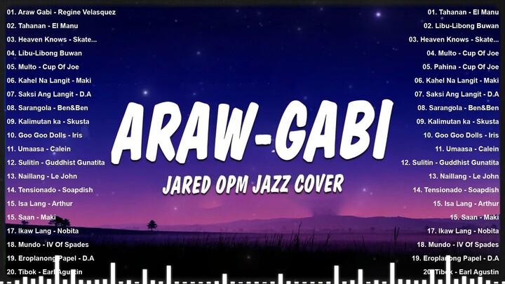 Araw-Gabi - Regine Velasquez (Jazz Cover by Jared) _ Top OPM Tagalog Songs