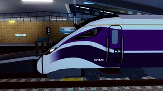SCR experiment: can you spot people riding the train? Express trains at more than +119mph