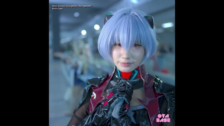 PopCos 2025 Bangkok | Ririn Chan #cosplay #evangelioncosplay #reiayanami #cosplaygirl