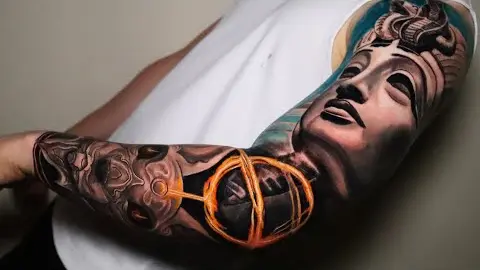 COMPLETED AN OUTER SLEEVE IN ONE DAY ( TIME LAPSE TATTOO) by - Bilibili COMPLETED AN OUTER SLEEVE IN ONE DAY ( TIME LAPSE TATTOO) by - Bilibili