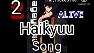 2 Haikyuu Songs